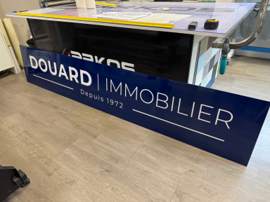 Enseigne Dibond